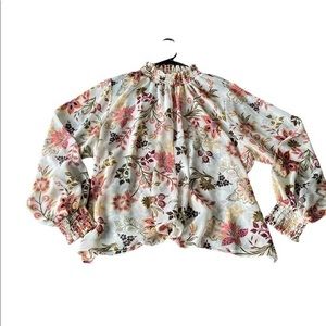 Ophelia Roe Women’s Blouse stretchy turtleneck & cuffs Size 2x